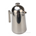 100%Stainless Steel French Press Coffee Maker